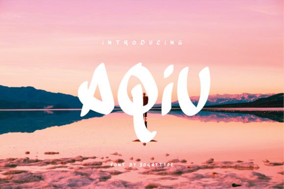 Aqiu: The Bold Typeface That Elevates Your Brand