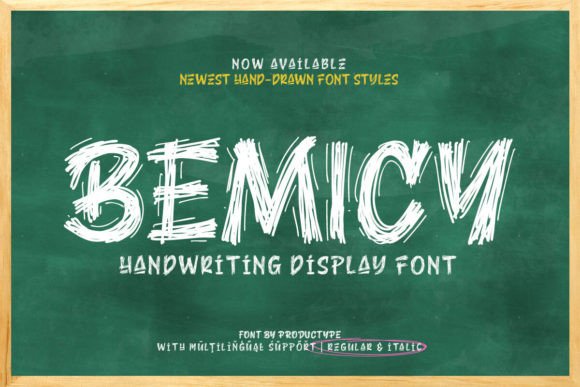 Bemicy: A Display Font for Bold Statements