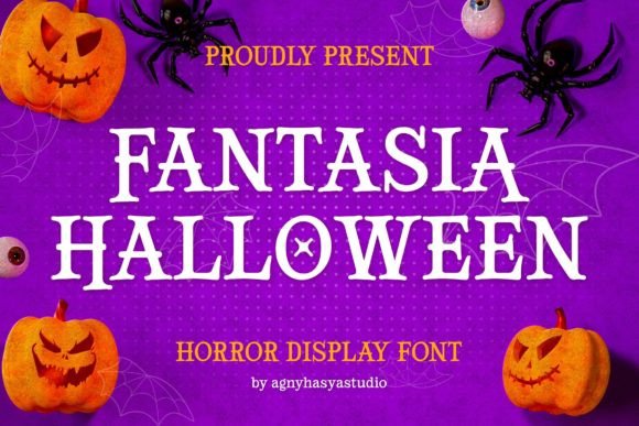Fantasia Halloween Font for Seasonal Campaigns