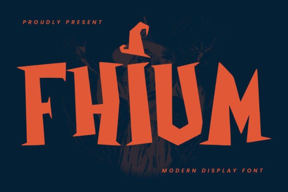 Fhium: A Modern Display Font for Digital Design