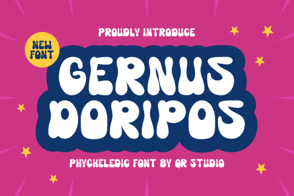 Gernus Doripos Display Font for Web Design
