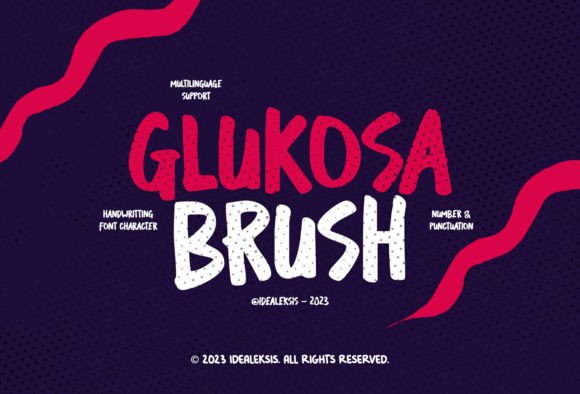 Glukosa Brush: A Font That Brings Joy to Editorial Design
