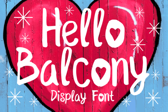Hello Balcony: A Font That Brings Handmade Charm to Every Project