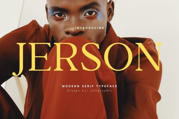Jerson – A Modern Serif Font for Editorial Elegance
