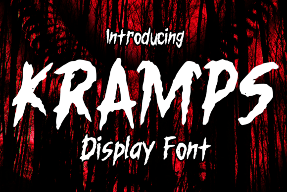 Kramps Font for Halloween-Themed Campaigns