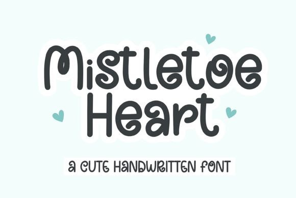 Mistletoe Heart Font for Web Design