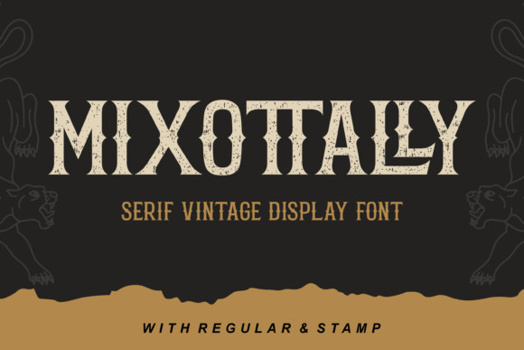 Mixottally Serif Display Font Review