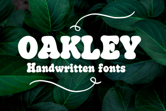 Oakley: A Handwritten Font for Digital Branding