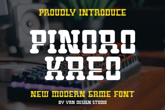 Pinoro Kaeo: A Modern Display Font for Editorial Design