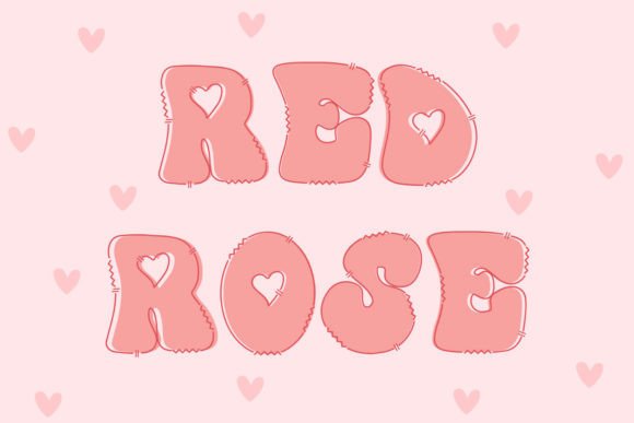 Red Rose Font for a Cozy Brand Upgrade