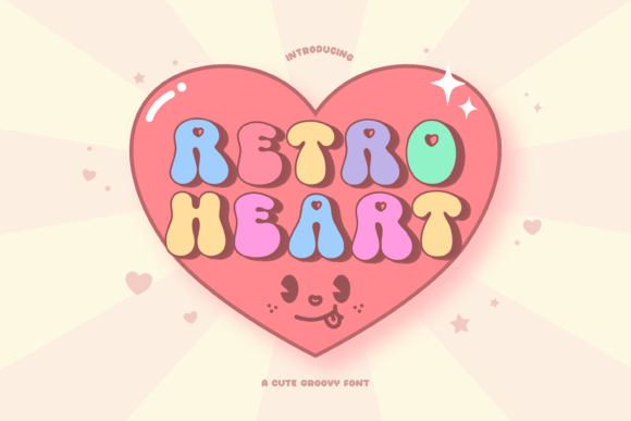 Retro Heart Font Review for Real-World Design