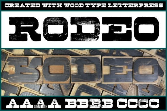 Rodeo: A Display Font with Character and Purpose