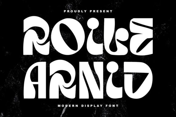 Roile Arnid: A Playful Display Font for Creative Publishing
