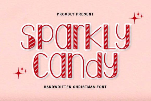 Sparkly Candy: The Festive Font That Elevates Your Craft Projects