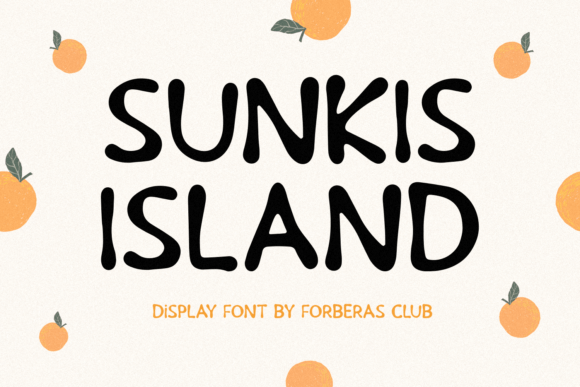 Sunkist Island: A Quirky Display Font for Bold Campaigns
