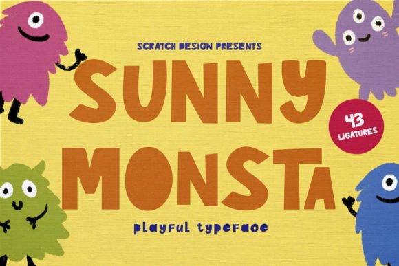 Sunny Monsta: A Font That Brings Joy to Branding