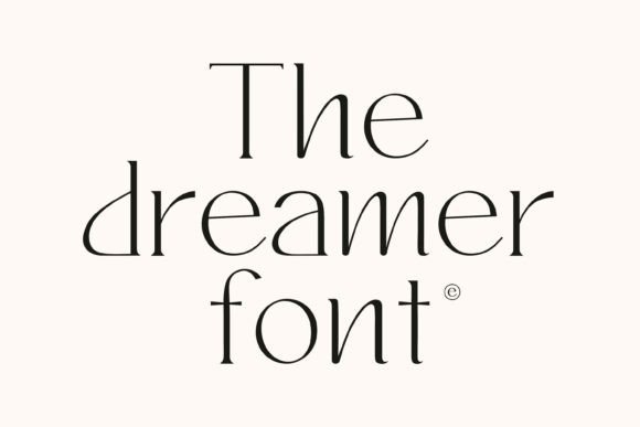 The Dreamer: A Font That Elevates Your Brand